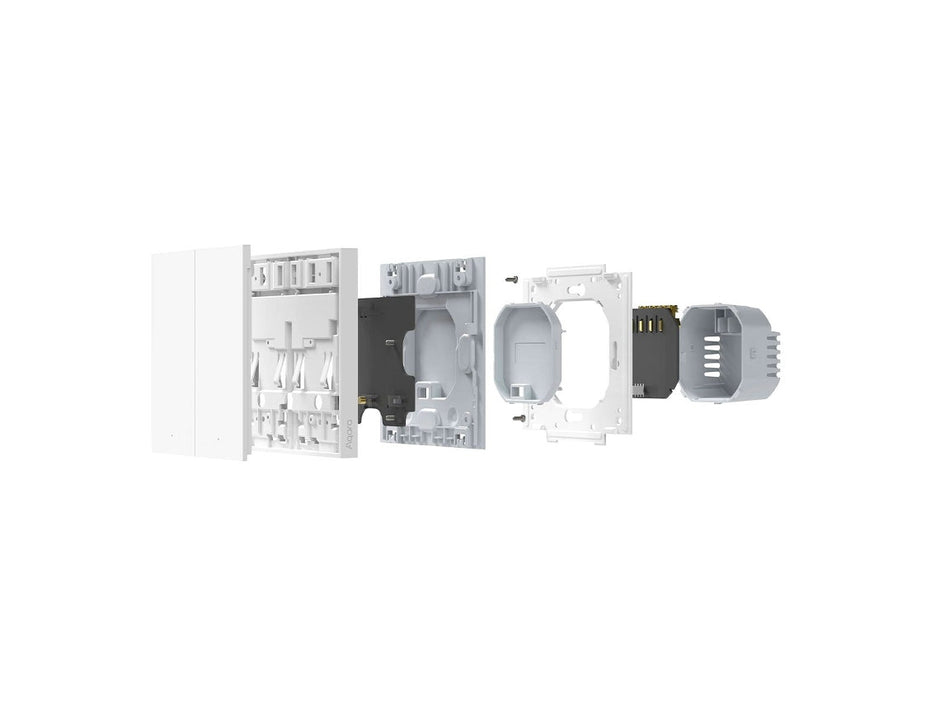 AQARA - Interruptor de pared inteligente H1 - Sin neutro basculante simple