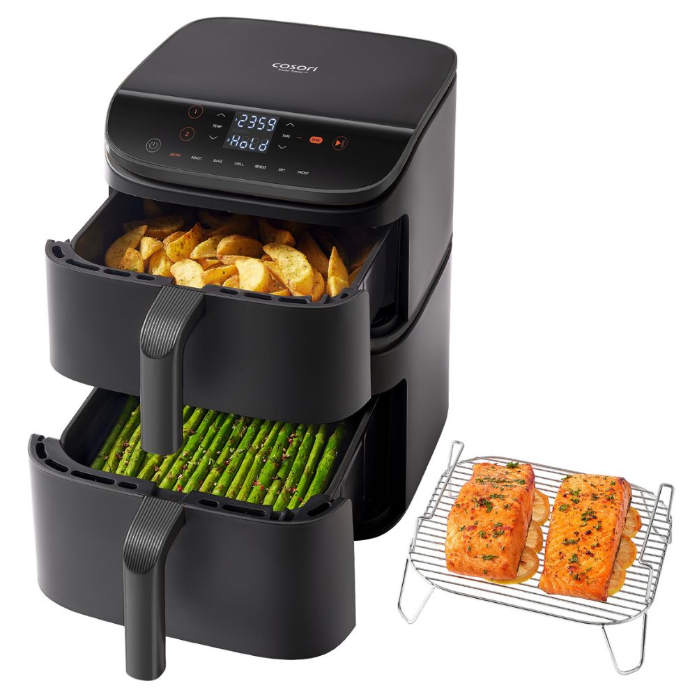 COSORI - Turbo Tower Basic Chef Edition – Freidora de Aire de Torre 10.8L