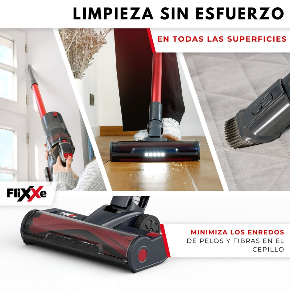 FliXXe Aspiradora inalámbrica T12 150W