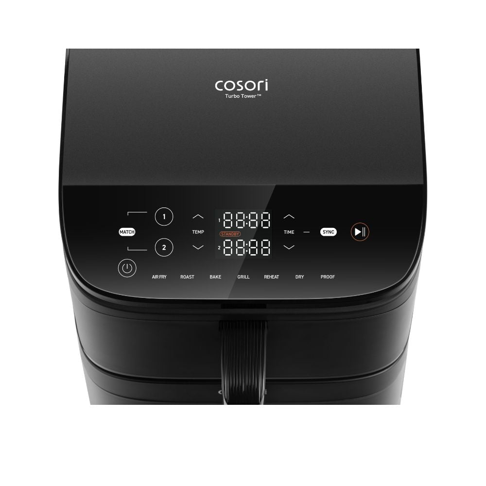 COSORI - Turbo Tower Basic Chef Edition – Freidora de Aire de Torre 10.8L
