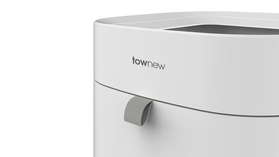TOWNEW - Poubelle intelligente Modèle T Air Lite - Blanche