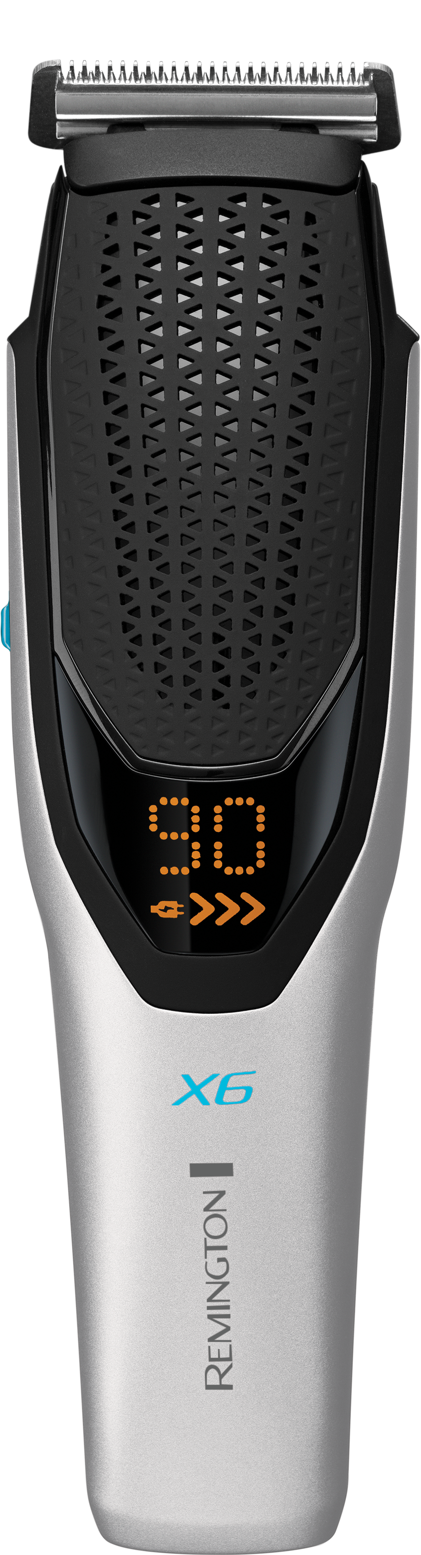 REMINGTON Máquina para cortar pelo con Cable e Inalámbrico, 72 Ajustes de Longitud, 3 Peines Ajustables, 90 min, HC6001 E51 X6 Power-XSeries HairClipp