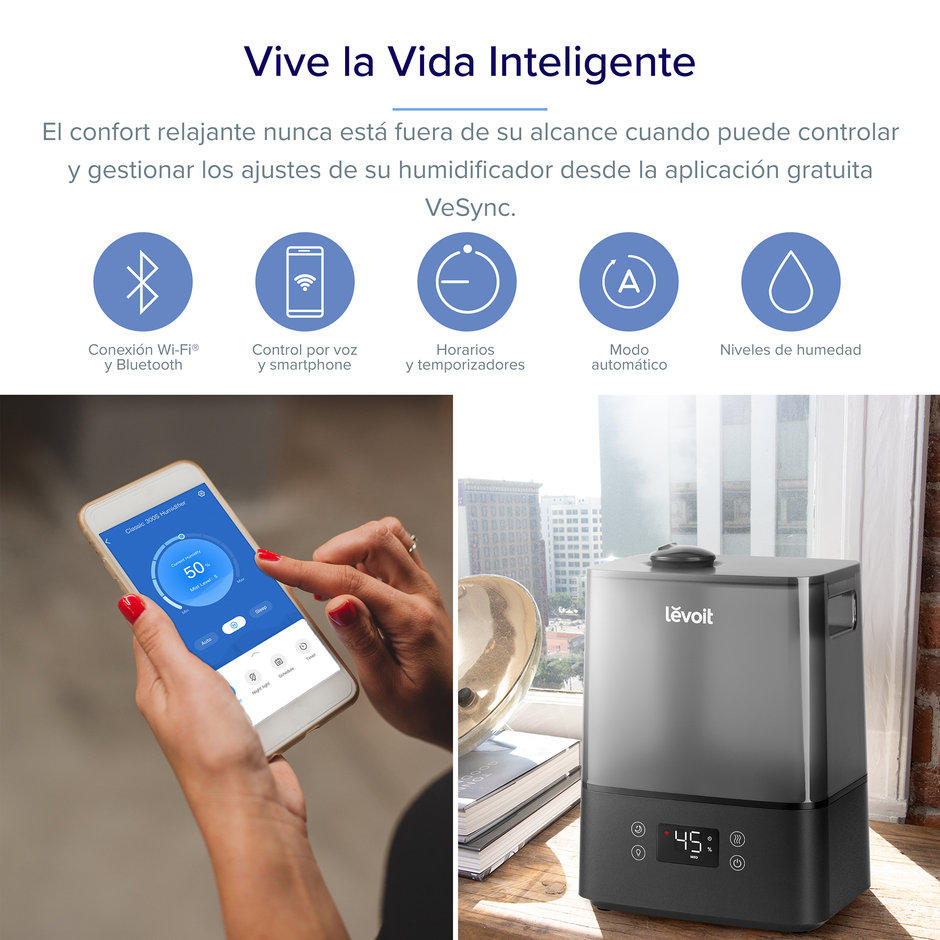 LEVOIT - Humidificador de aire Classic 300S Pro