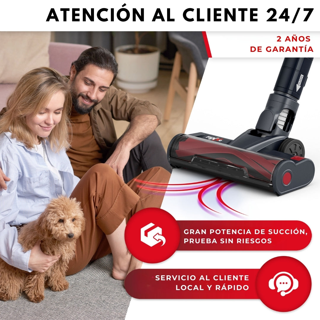 FliXXe Aspiradora inalámbrica T12 150W