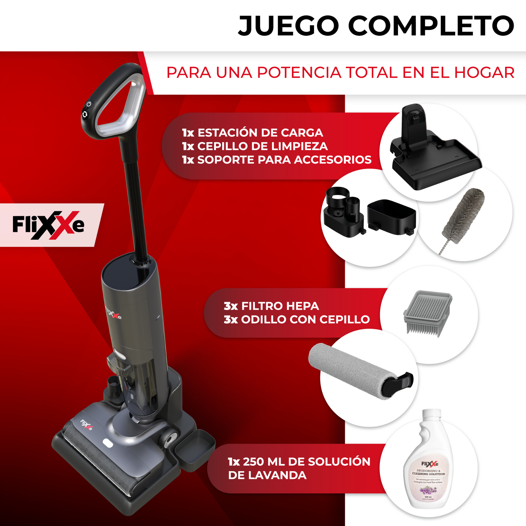 Aspirateur multifonction eau et poussière FliXXe X3 Premium 150W