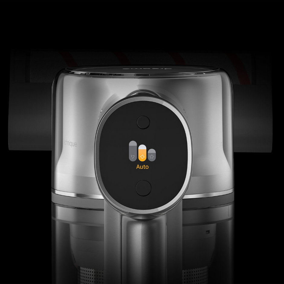 Aspirateur sans fil Dreame T20 Mistral Pro, modèle européen, 125 000 tr/min, avec écran LCD couleur et deux batteries amovibles incluses.