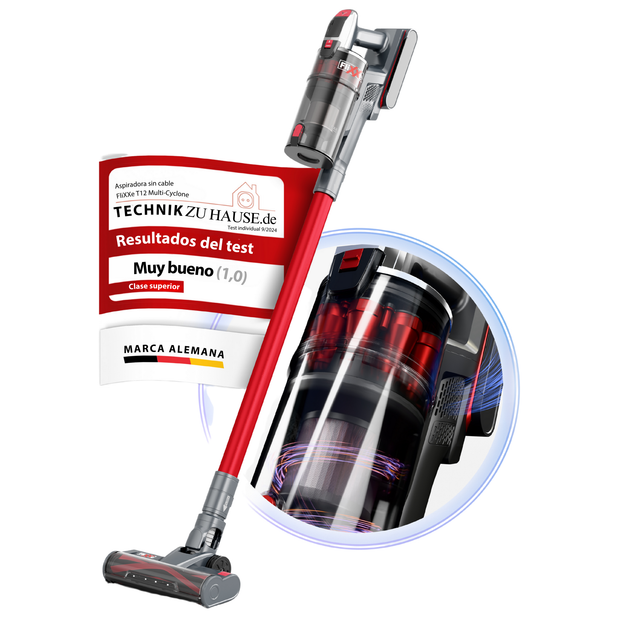FliXXe Aspiradora inalámbrica T12 150W