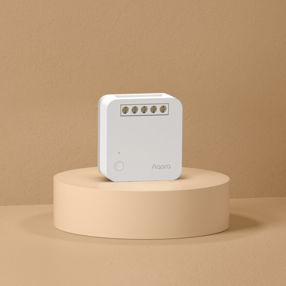 Aqara - Módulo de interruptor T1, con cable neutro, con conexión Zigbee, compatible con Alexa