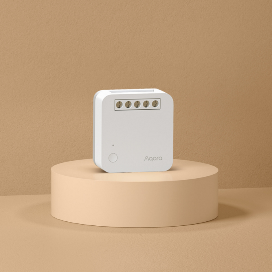 Aqara - Módulo de interruptor T1, con cable neutro, con conexión Zigbee, compatible con Alexa