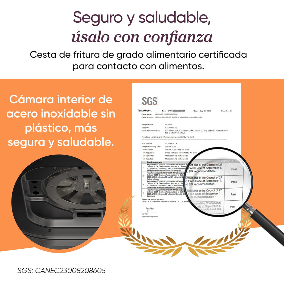COSORI - Freidora de aire Dual Basket Chef Edition 8,5 litros