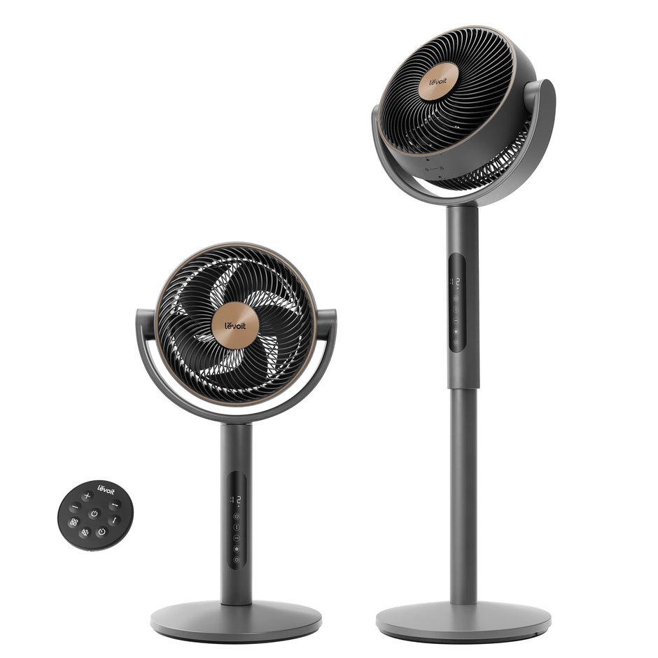 LEVOIT - Ventilador Levoit Pedestal Air Circulator con Tecnología Tri-Cyclonic