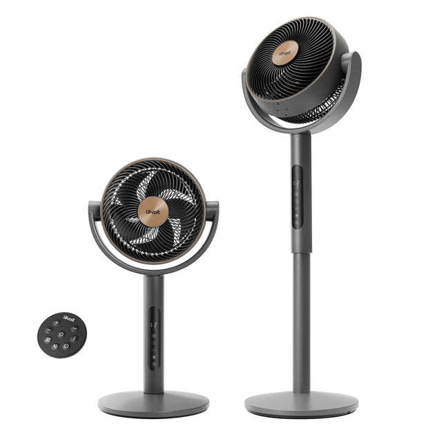 LEVOIT - Ventilador Levoit Pedestal Air Circulator con Tecnología Tri-Cyclonic