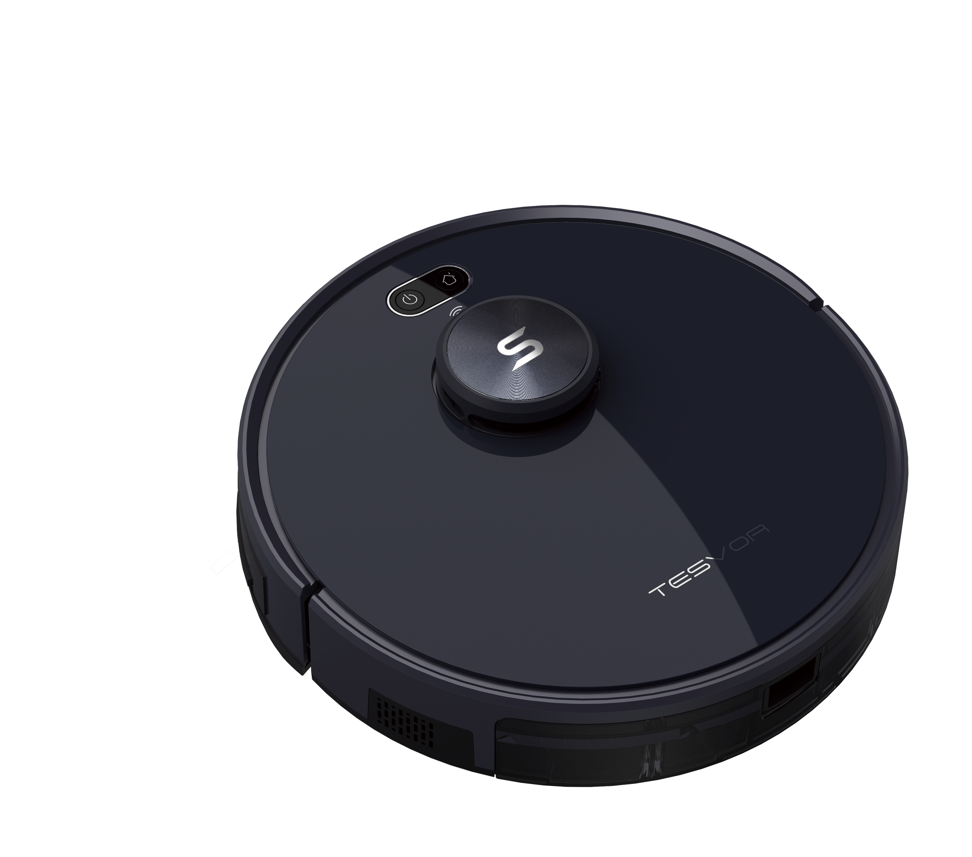 TESVOR S6 - Aspirateur robot avec navigation laser, ultra-puissant (2700 Pa), autonomie de 120 minutes, élimination des allergènes, application de commande vocale et zones sans cible