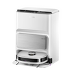 Aspirateur robot laveur Eureka J12 Ultra, station de vidage automatique, lavage et séchage, 5000 Pa, serpillère rotative, double navigation LiDAR, blanc
