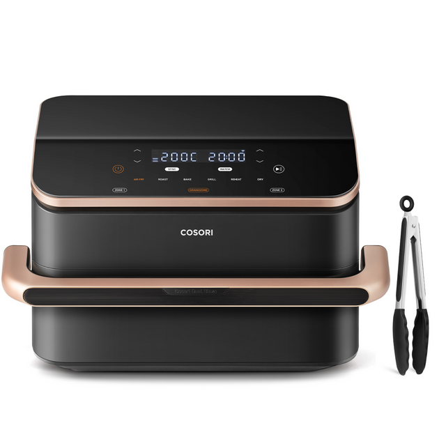 COSORI - Freidora de aire Dual Blaze Twinfry™ Chef Edition con capacidad 10L