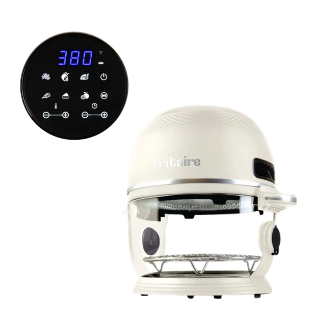 Fritaire - Glass Bowl Air Fryer - White