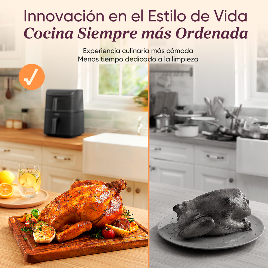 COSORI - Turbo Tower Basic Chef Edition – Freidora de Aire de Torre 10.8L