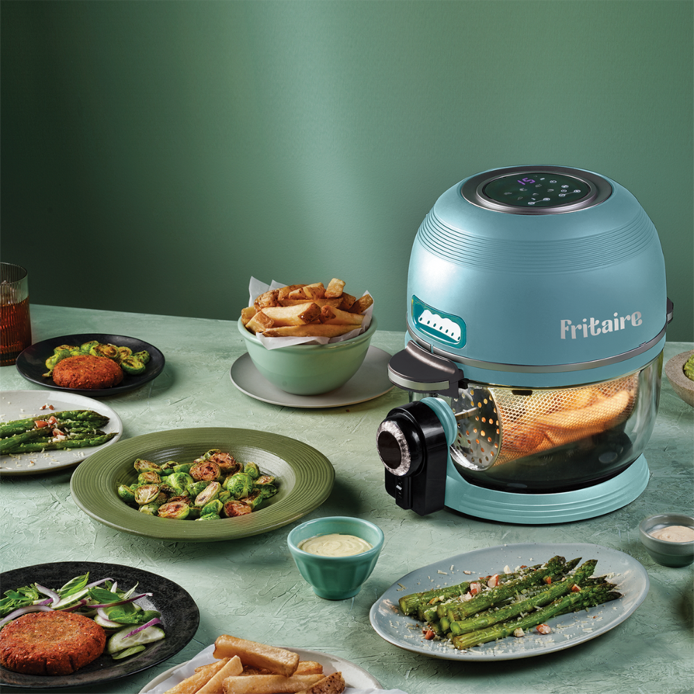 Fritaire - Glass Bowl Air Fryer - Green