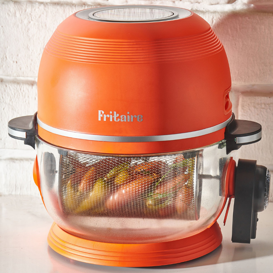Fritaire - Glass Bowl Air Fryer - Orange