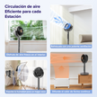 LEVOIT - Ventilador Levoit Pedestal Air Circulator con Tecnología Tri-Cyclonic