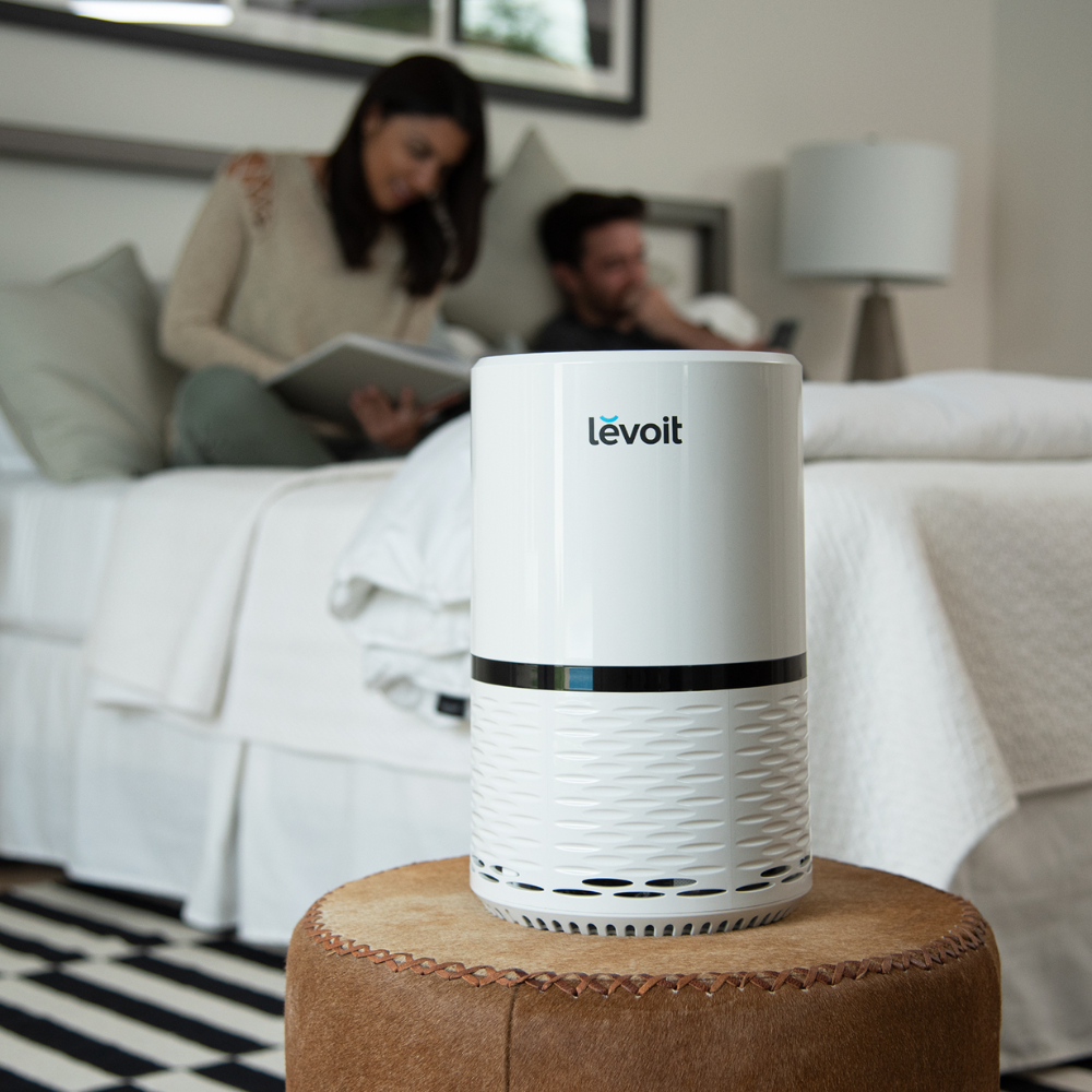 LEVOIT- Purificador de aire TRUE HEPA LV-H132 Blanco