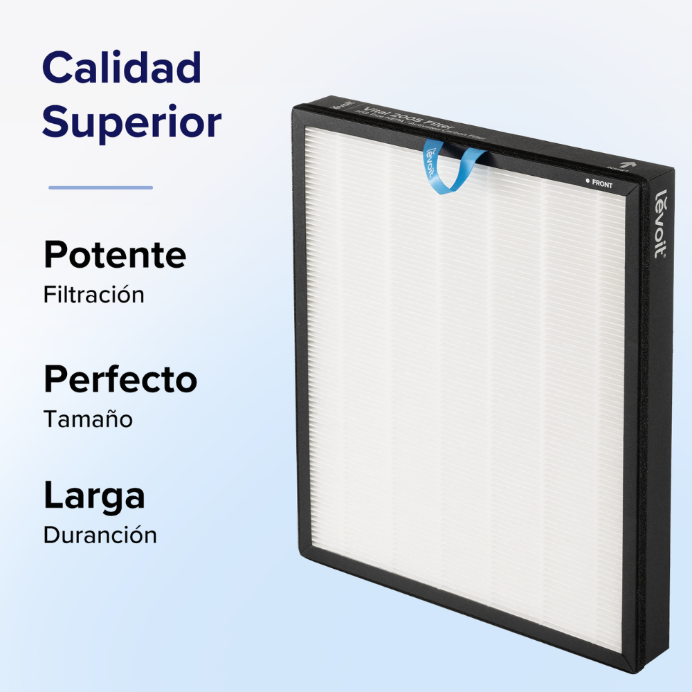 LEVOIT- Recambio filtro aire Vital 200S LRF-V201-WEU