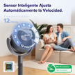 LEVOIT - Ventilador Levoit Pedestal Air Circulator con Tecnología Tri-Cyclonic