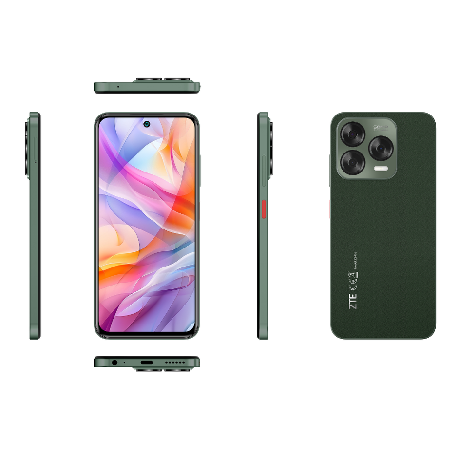 ZTE Blade V70 Vita 8+256 Go (4G), écran 6,7 pouces, double SIM - Vert Jade