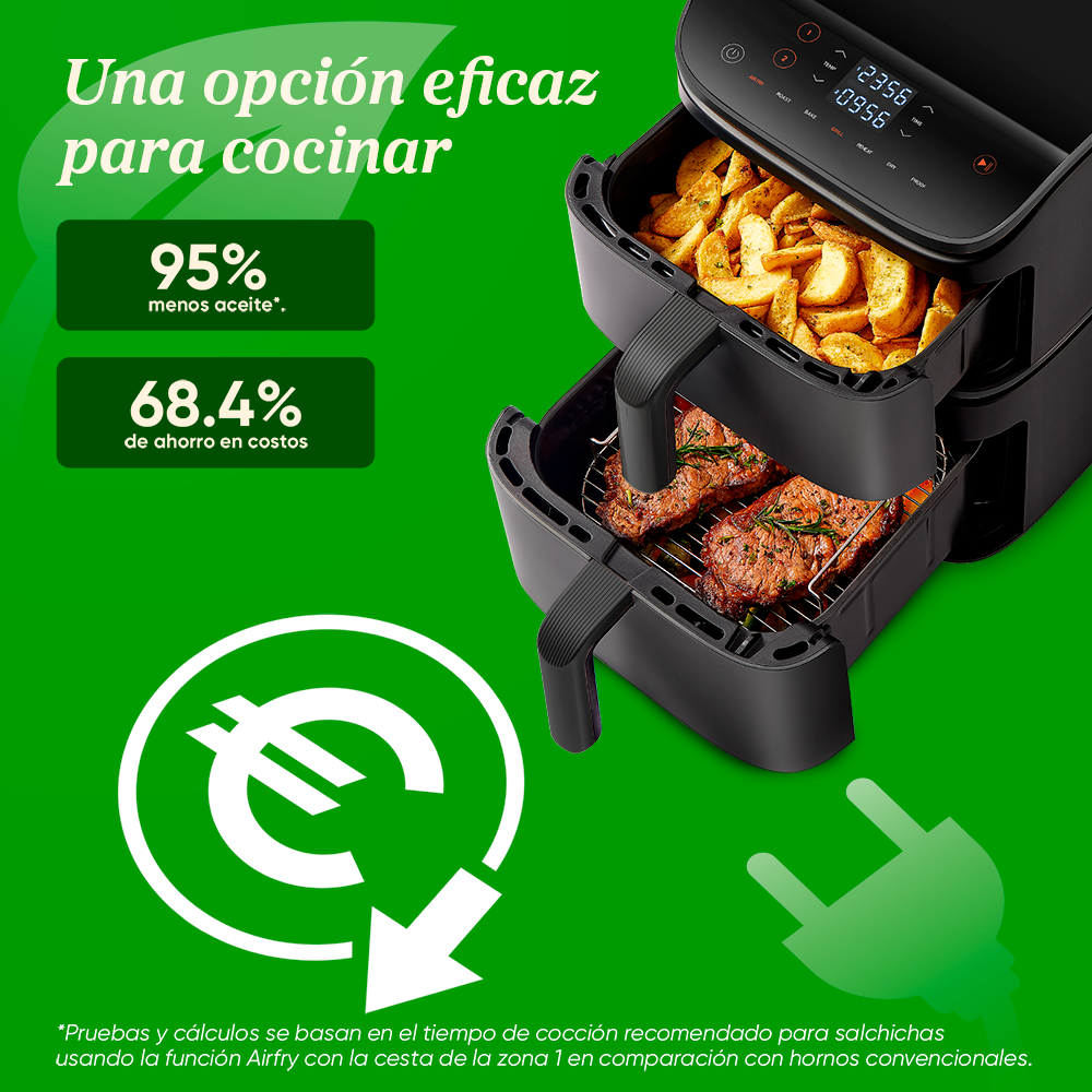 COSORI - Turbo Tower Basic Chef Edition – Freidora de Aire de Torre 10.8L