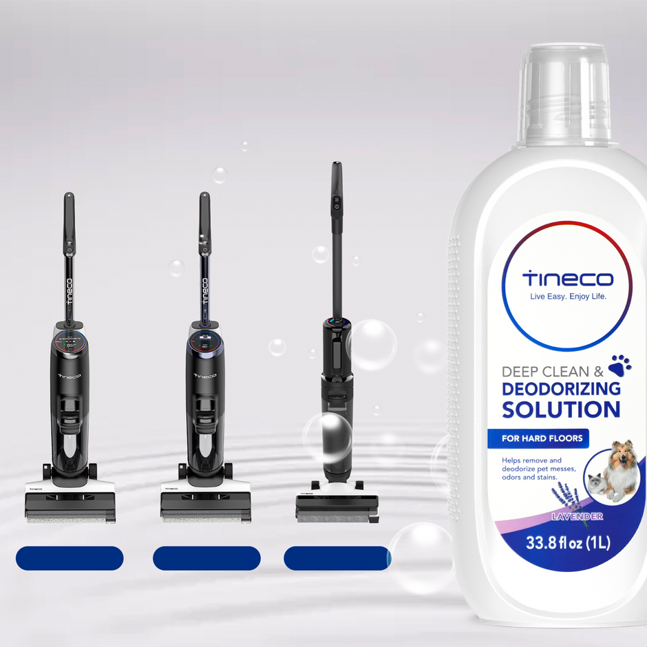 TINECO - Liquide nettoyant à la lavande pour aspirateurs, spécialement conçu pour les animaux de compagnie