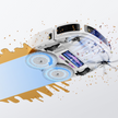 Aspirateur robot laveur Eureka J12 Ultra, station de vidage automatique, lavage et séchage, 5000 Pa, serpillère rotative, double navigation LiDAR, blanc