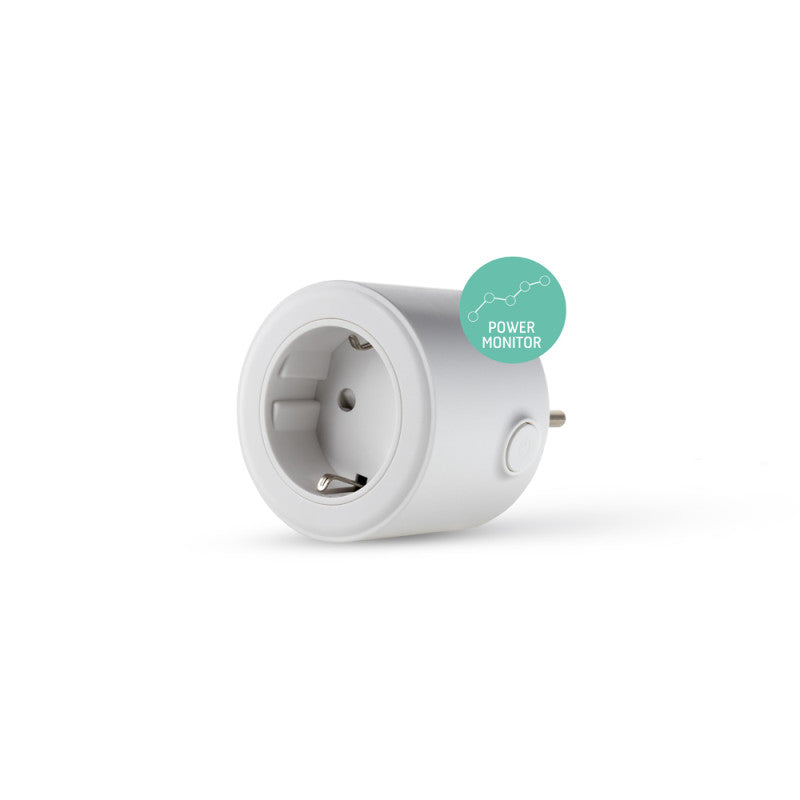 Qnect - Enchufe inteligente Wi-Fi con medidor de energía 16A 3680W