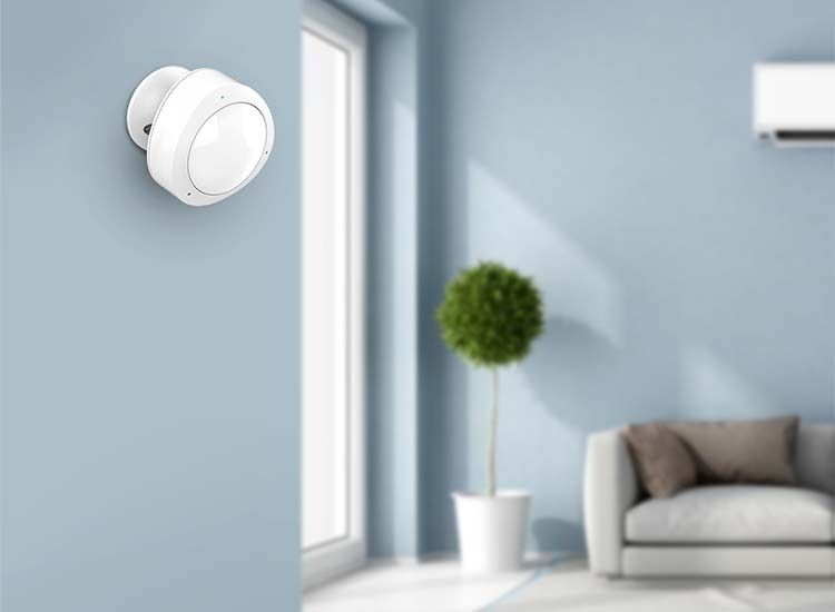 Qnect - Detector de movimiento inteligente WiFi: alarma y detección de golpes