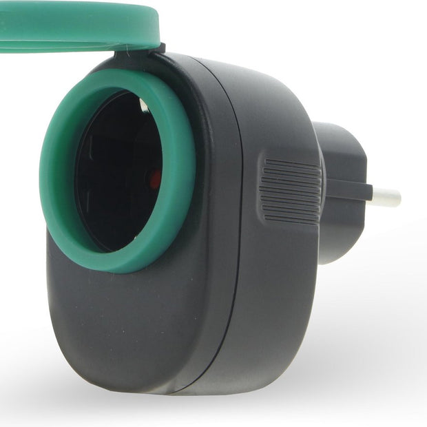 Qnect - Enchufe inteligente para exteriores Wi-Fi
