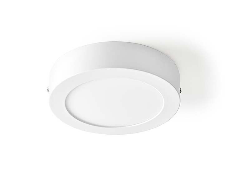 Qnect - Plafón de techo LED inteligente con conexión Wi-Fi, 840 lm, 12 W