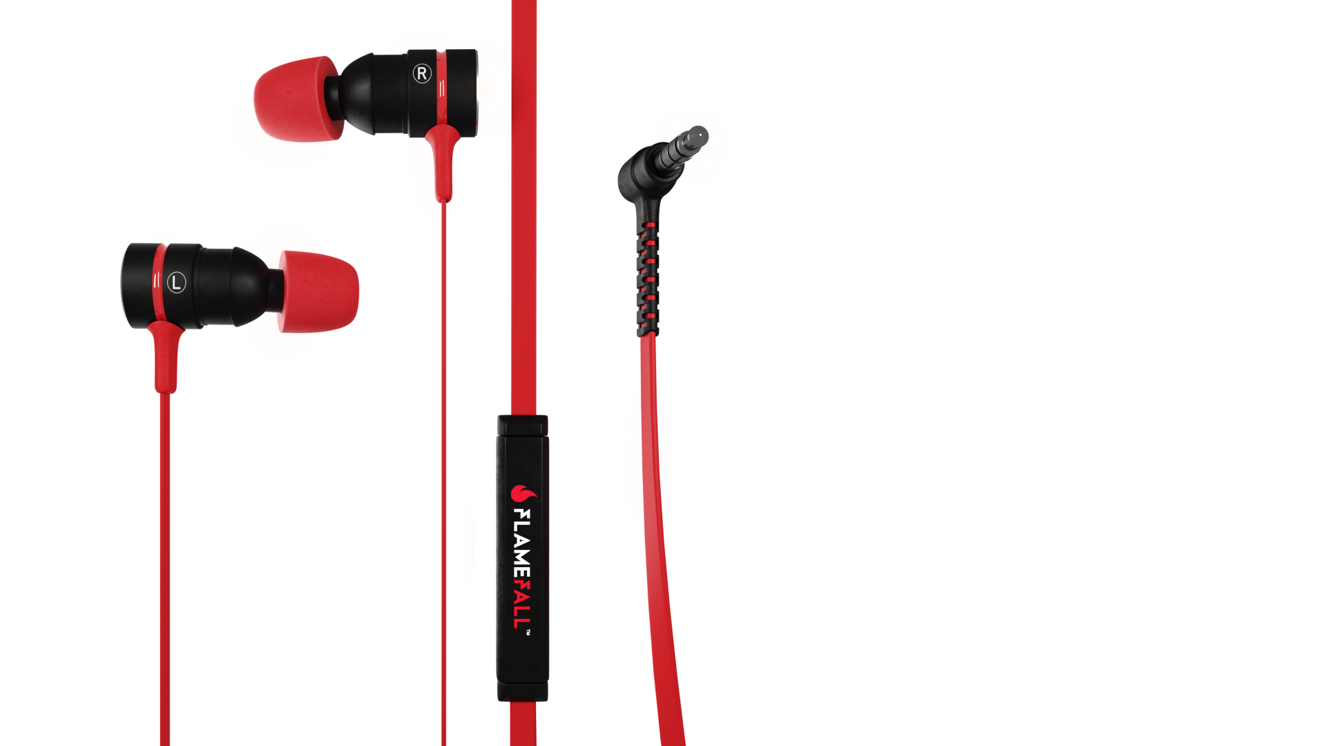 Flamefall Norax - Auriculares gaming HD con drivers de 10mm, micrófono con cancelación de ruido