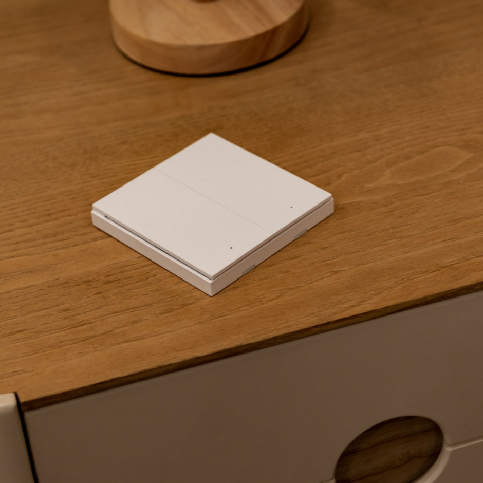 AQARA - Interruptor inalámbrico H1 (doble balancín)