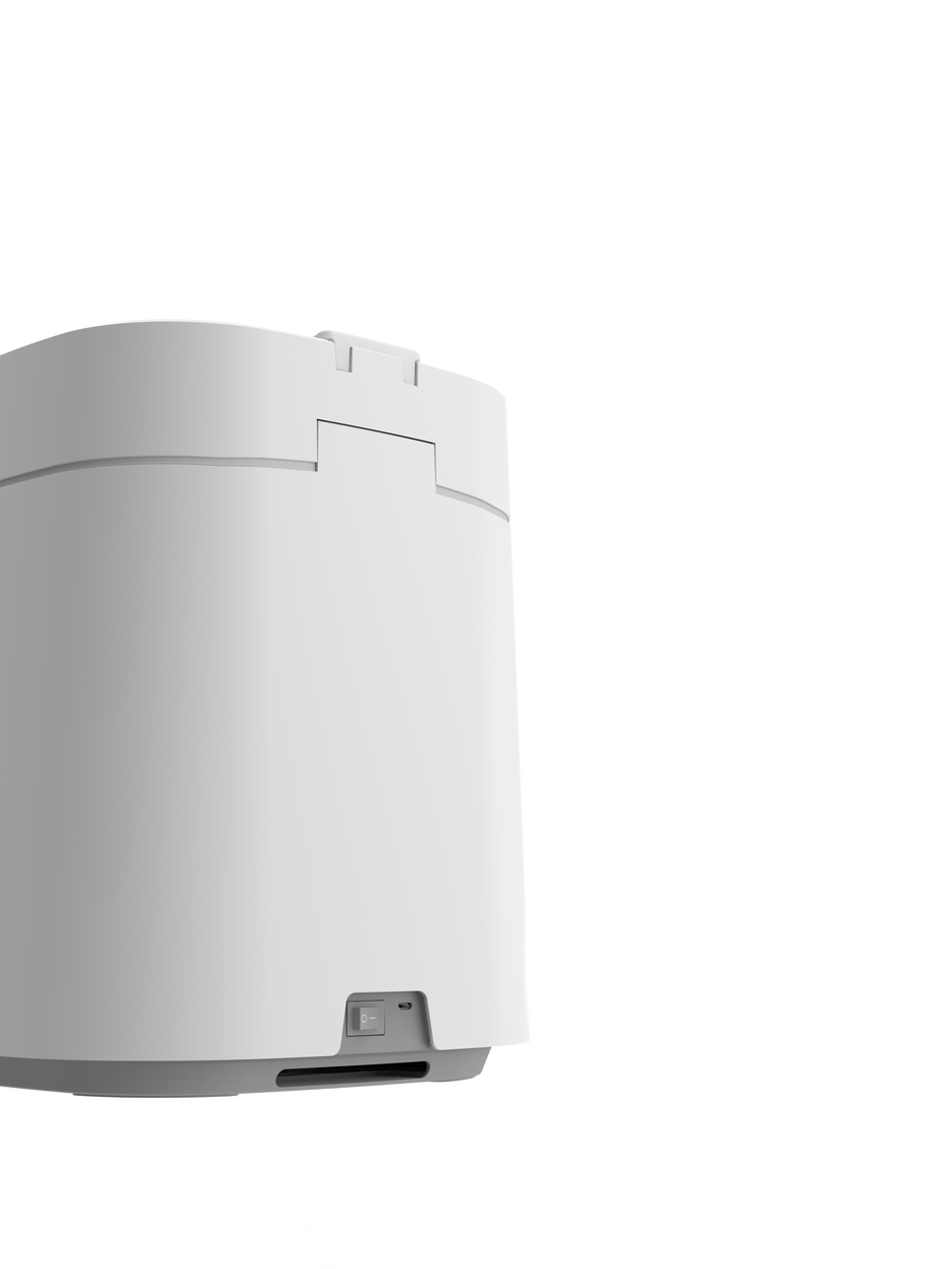 TOWNEW - Cubo de Basura Inteligente modelo T AIR X - Blanco