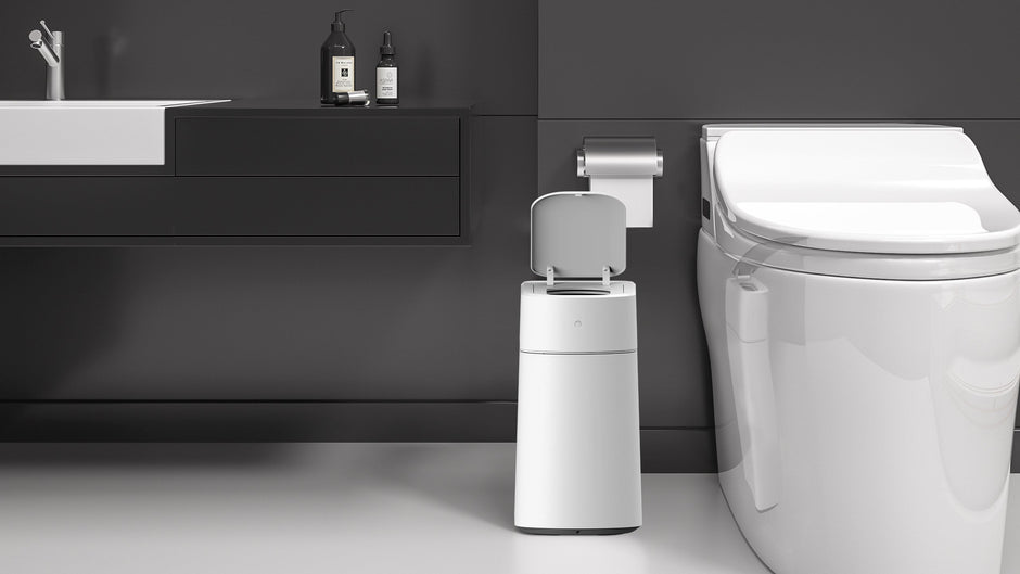 TOWNEW - Cubo de Basura Inteligente modelo T3 - Blanco